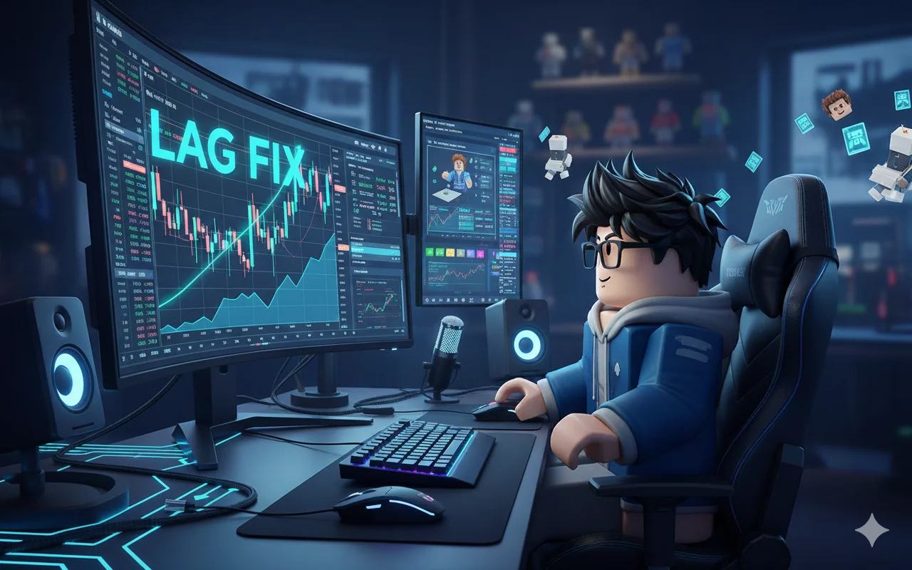 Roblox mod menu APK for PC 11 LAG FIXS