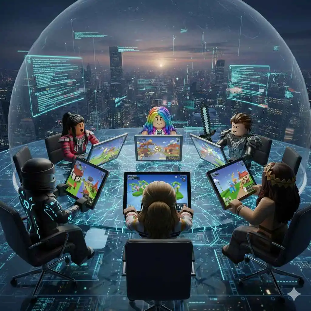 Roblox Mod APK v2.710.707-Unlimited Robux & Mega Menu 15 Roblox make and play games